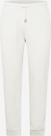 GUESS Tapered Pants 'ADAM' in White: front