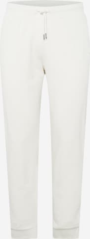 GUESS - Tapered Pantalón 'ADAM' en blanco: frente