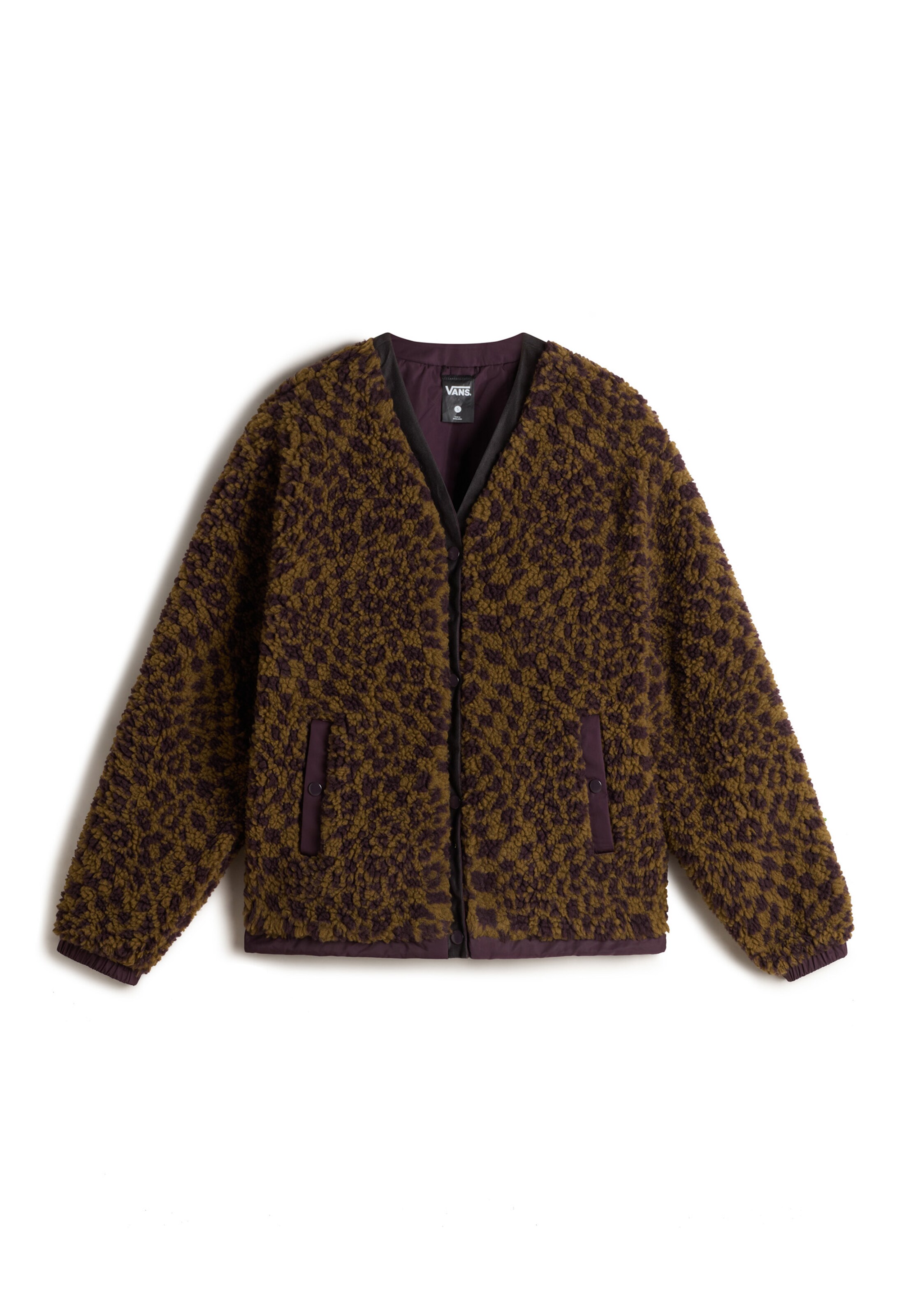 VANS Демисезонная куртка в Красный