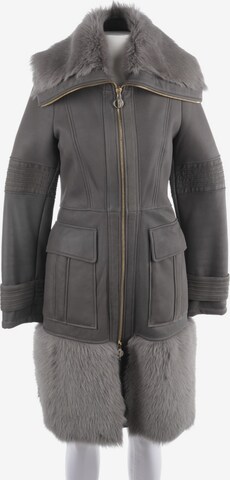 VERSACE Jacket & Coat in XXS in Grey: front