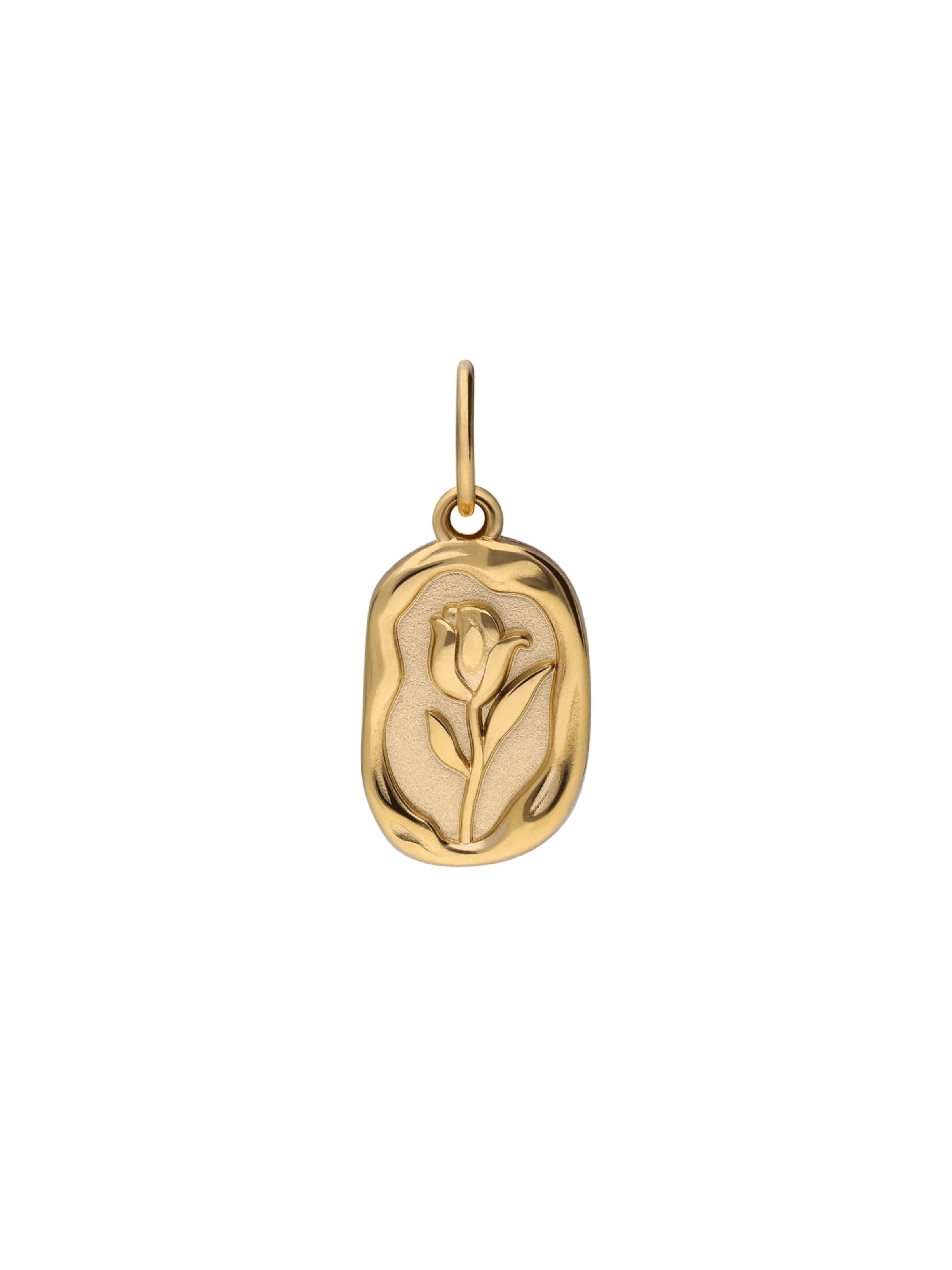 Pendentif Lucardi en or : devant
