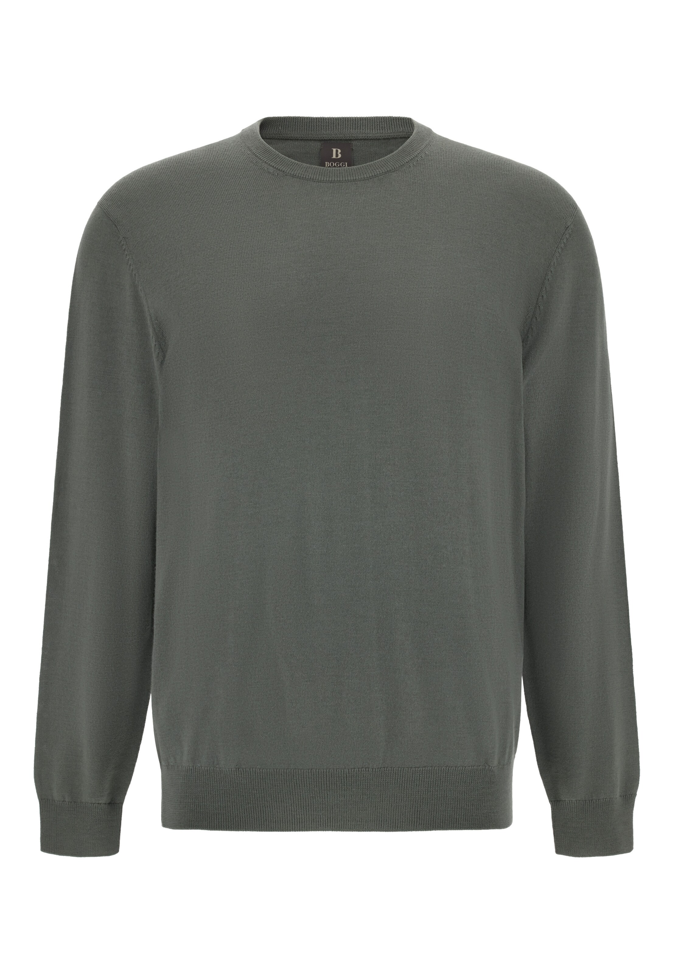 Boggi Milano Pullover in Grün: Vorderseite