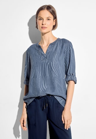 CECIL Blouse in Blue: front