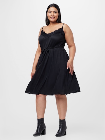 ABOUT YOU Curvy Dress 'Caitlin' in Black: front
