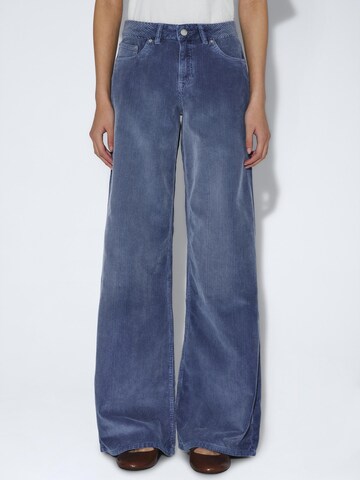 Dr. Denim Regular Jeans 'Rhue Low Wide Jeans'‌‌‌‌‌‌‌‌ in Blau: Vorderseite