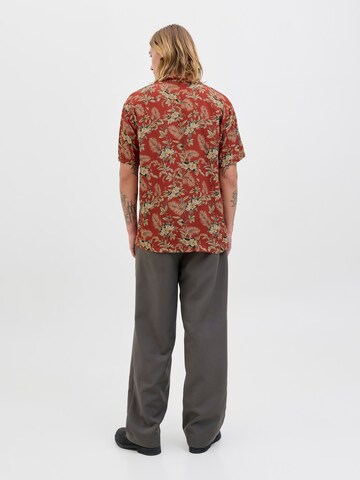 JACK & JONES Comfort Fit Hemd 'JPRBLUHendrix' in Rot