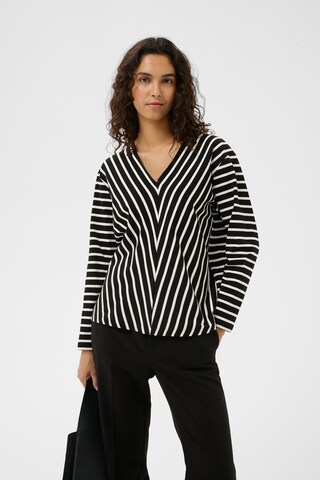 InWear Blouse in Zwart: voorkant