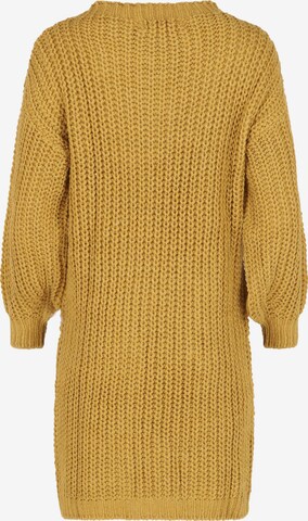 LolaLiza Knit dress 'Cable' in Yellow