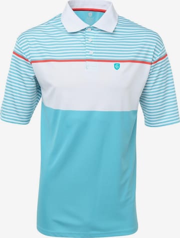 T-Shirt Cocain Underwear en bleu : devant