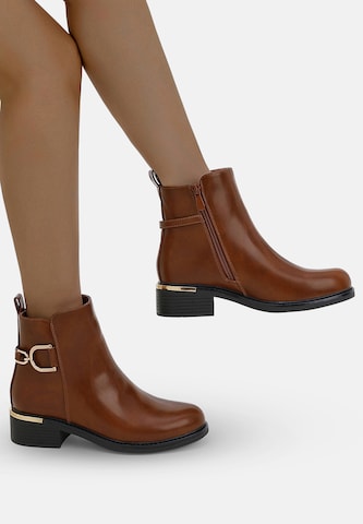 Elara Støvletter i brun