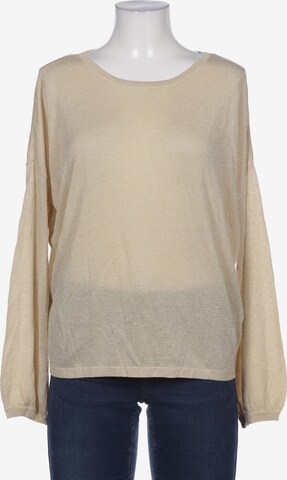 SAINT TROPEZ Pullover M in Beige: predná strana