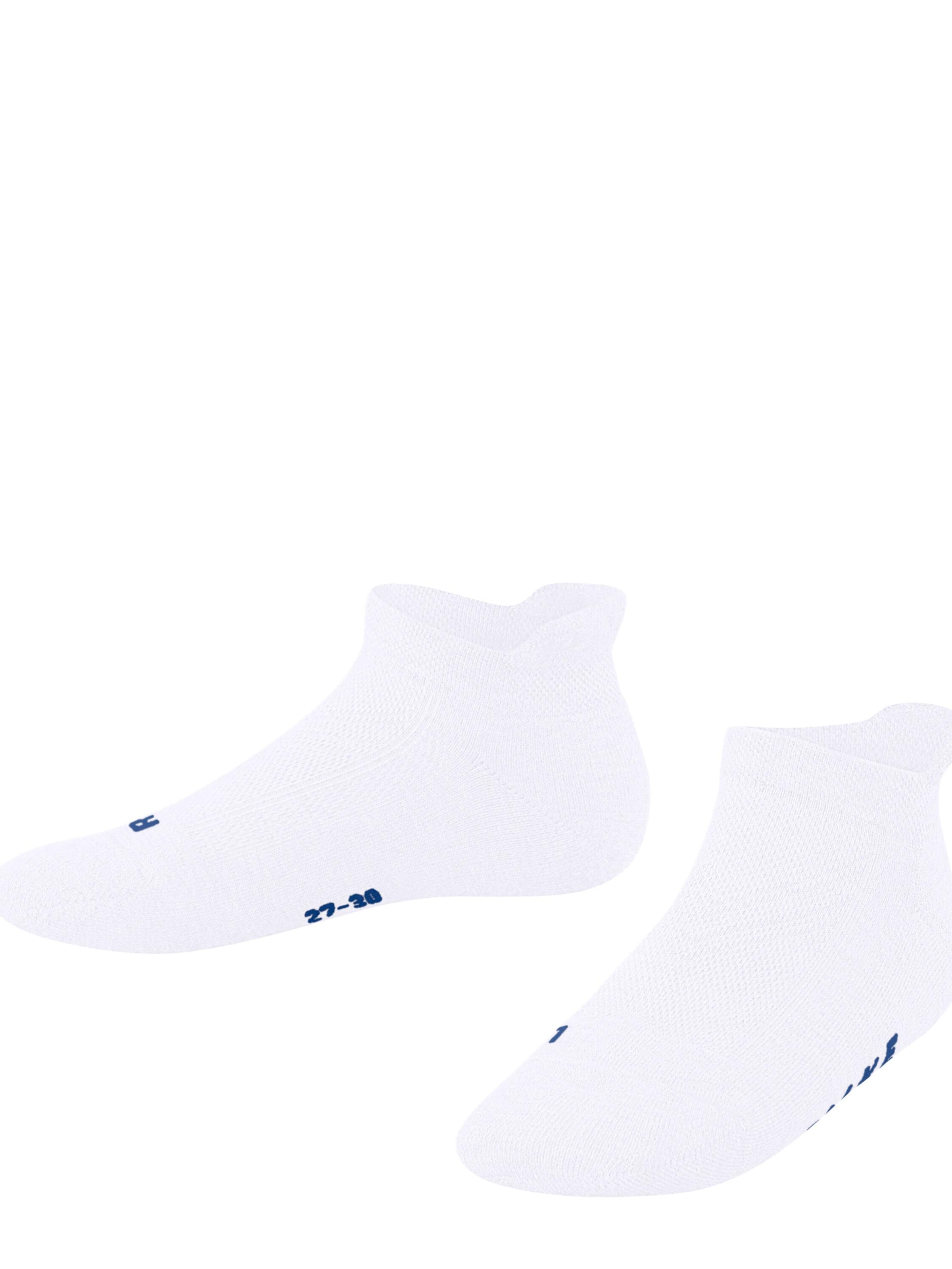 FALKE Socks 'Cool Kick' in White: front