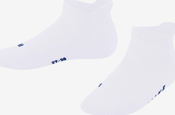 FALKE Socks 'Cool Kick' in White: front