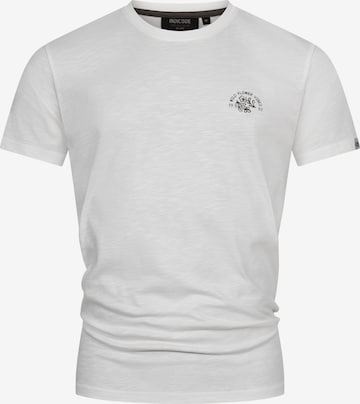 INDICODE JEANS Shirt 'Asbjorn ' in White: front