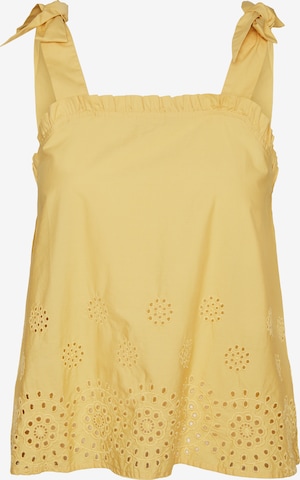 VERO MODA Top 'Lisa' in Yellow: front