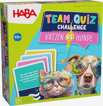 HABA Game ' Team Quiz Challenge ' in Mixed colors: front