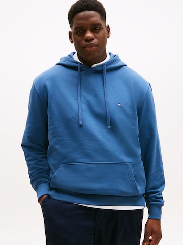 Tommy Hilfiger Big & Tall Sweatshirt 'ESSENTIAL' in Blauw: voorkant