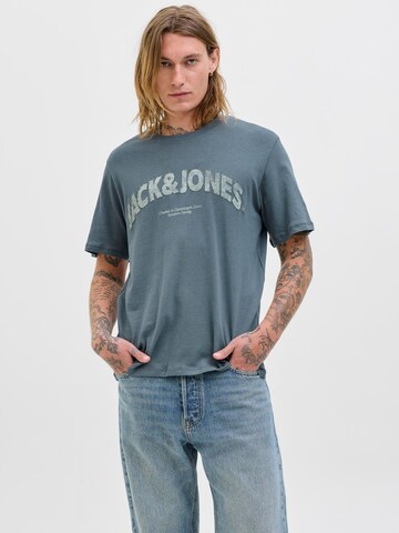 JACK & JONES Shirt 'JORAlmeria' in Blue