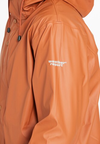 Weather Report Outdoor jacket 'Torsten' in Orange