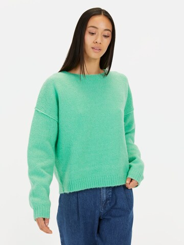 CAMEL ACTIVE Sweater in Green: front