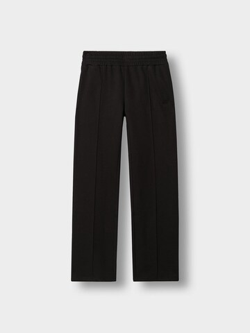 Burocs Workout Pants 'Sweat Seam' in Black: front