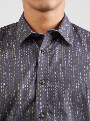 INDICODE JEANS Regular fit Skjorta 'Entry' i svart