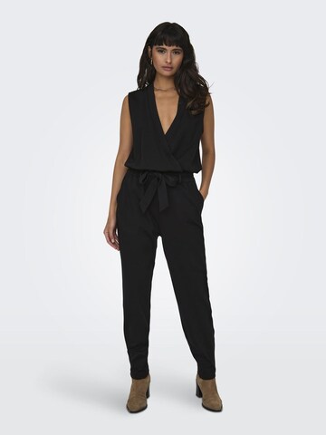 Tuta jumpsuit 'Sofi' di ONLY in nero: frontale