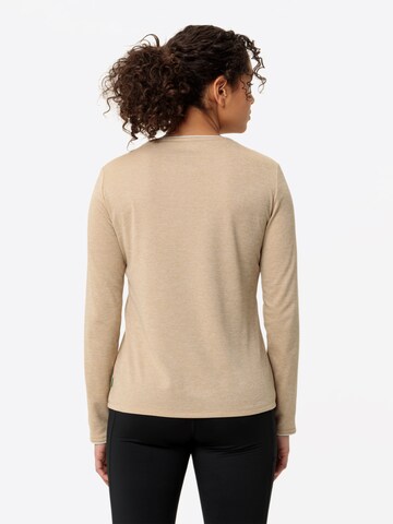 VAUDE Shirt in Beige