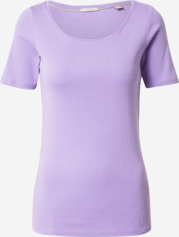 ESPRIT T-Shirt in Lila: predná strana