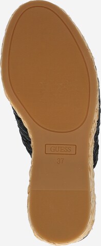 GUESS Pantolette 'ELSIA' in Schwarz