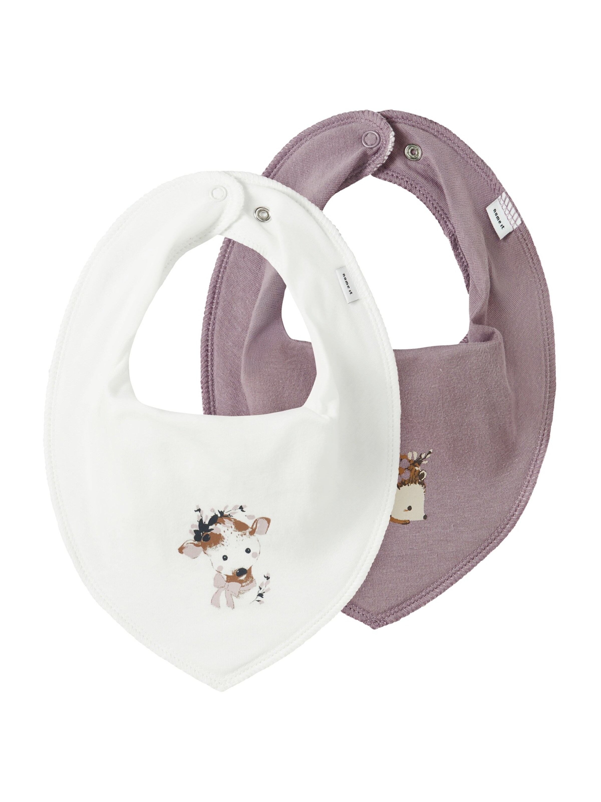 Pettorina 'NBFYVETTE' di NAME IT in lilla: frontale