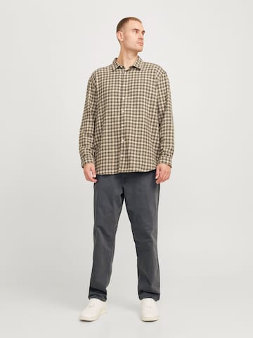 Jack & Jones Plus Regularen Kavbojke 'JPSTALEX JJORIGINAL' | siva barva
