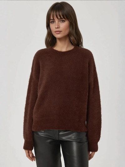 Hiccup Pullover 'Pullover' em S em castanho escuro, Vista do artigo