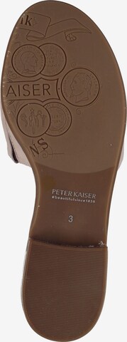 PETER KAISER Pantolette in Beige