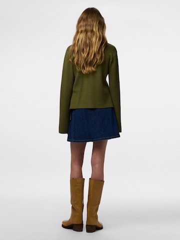 PIECES Sukňa 'PCFLORA' - Modrá