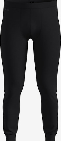 Slimfit Pantaloni sportivi 'MERINO 200' di ODLO in nero: frontale
