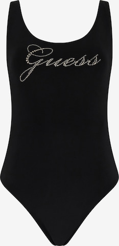 juoda GUESS Marškinėliai Maudymosi kostiumėlis 'ANNALISA': priekis