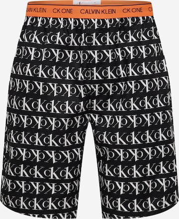 Calvin Klein Underwear سروال البيجاما بـ أسود: الأمام