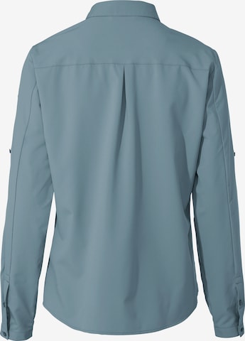 VAUDE Multifunctionele blouse ' W Rosemoor LS ST IV ' in Groen