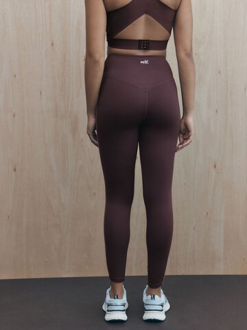 Skinny Leggings self. en rouge