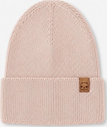 BergBiber Beanie 'Mütze - 100% Bambus (mitwachsend) (Kopie)' in Pink: front