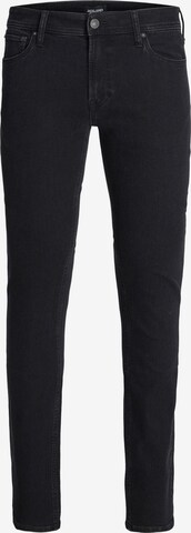 JACK & JONES Skinny Jeans 'Liam' in Zwart: voorkant