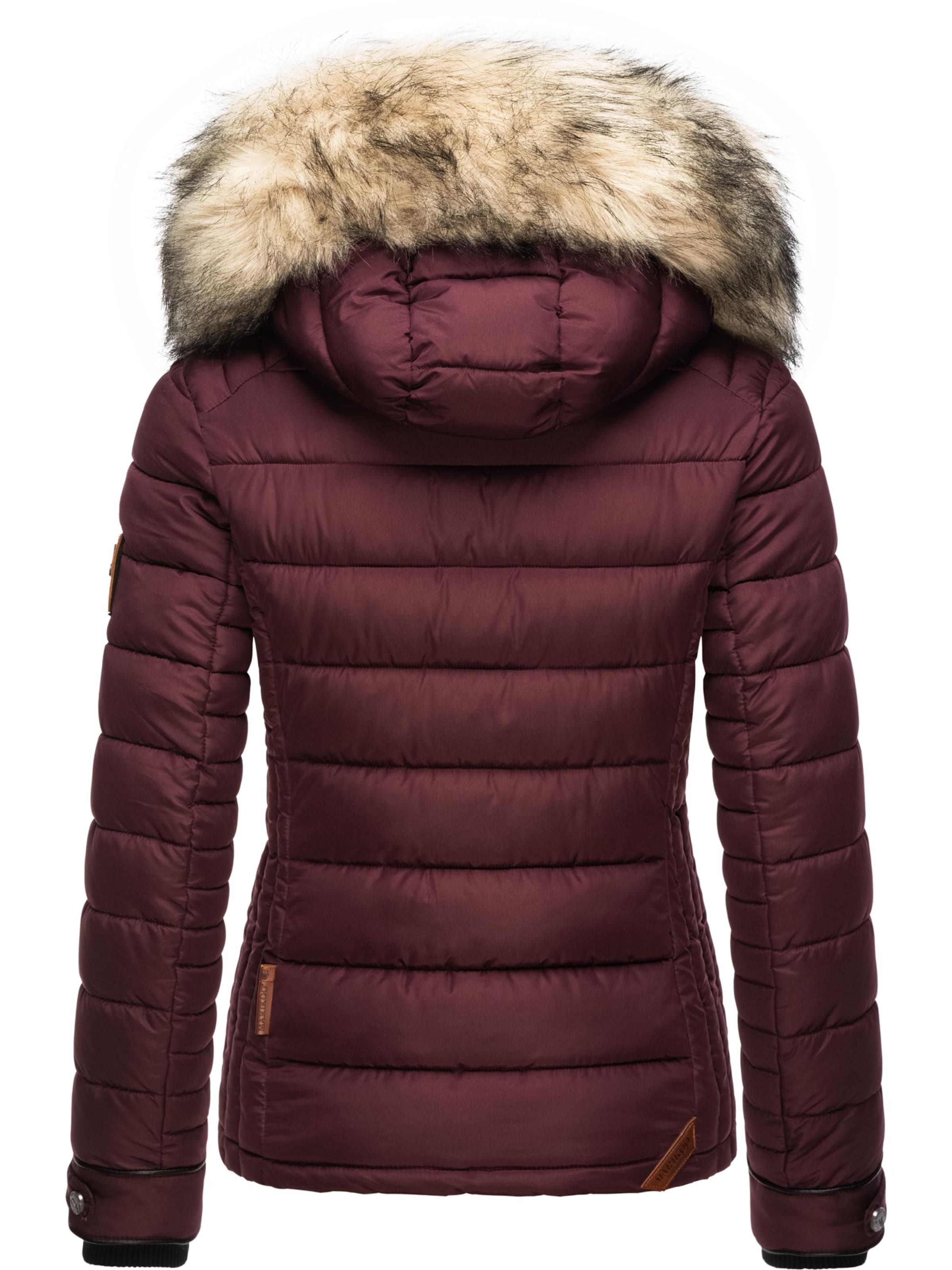 MARIKOO Winter jacket 'Lerikaa' in Red