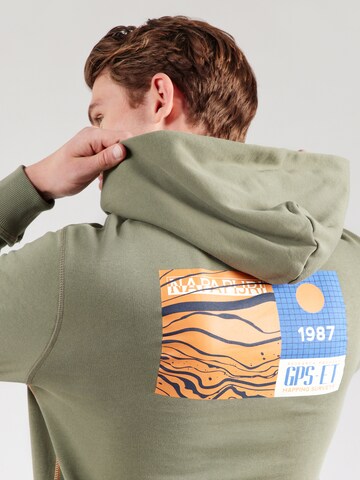 Felpa 'BUSEE' di NAPAPIJRI in verde