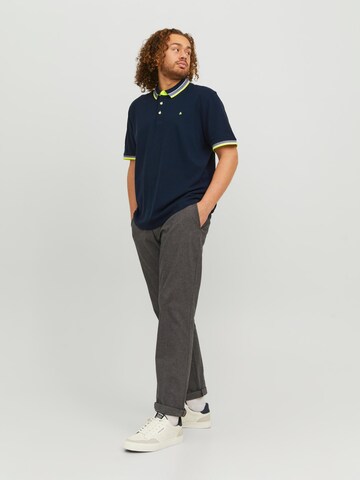 Jack & Jones Plus T-shirt 'JJEPAULOS' i blå