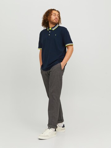 Jack & Jones Plus T-shirt 'Paulos' i blå