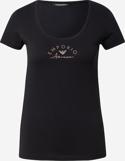 Emporio Armani Shirt in bronze / schwarz, Produktansicht