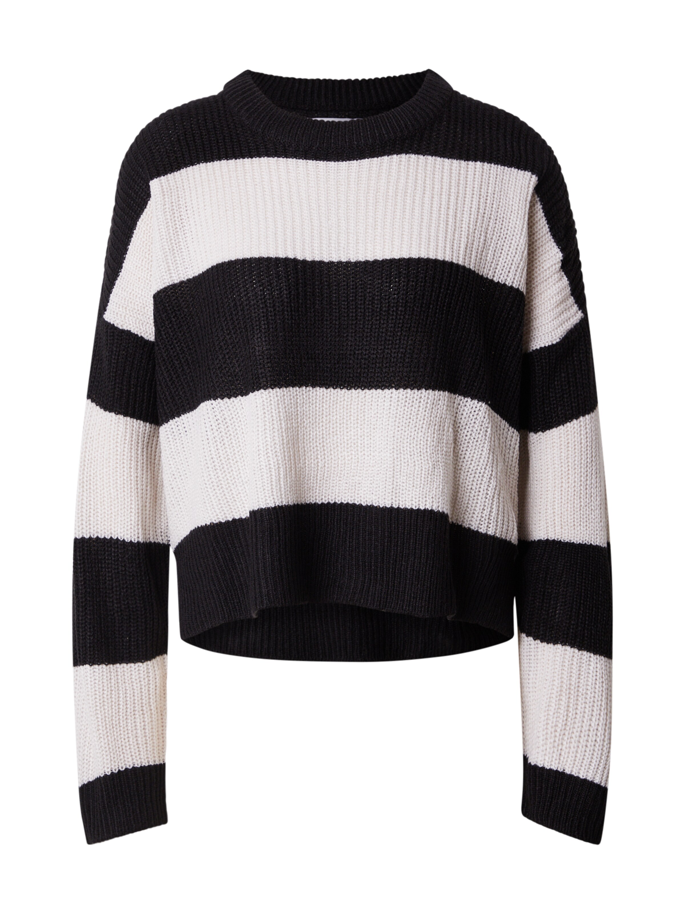 ABOUT YOU Sweater 'Thassia' in Black / White, Item view