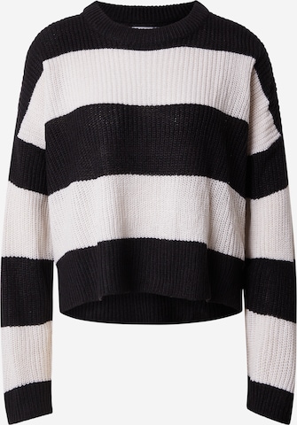 ABOUT YOU Sweater 'Thassia' in Black: front