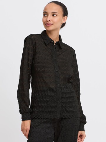 b.young Bluse 'RUBI' in Schwarz